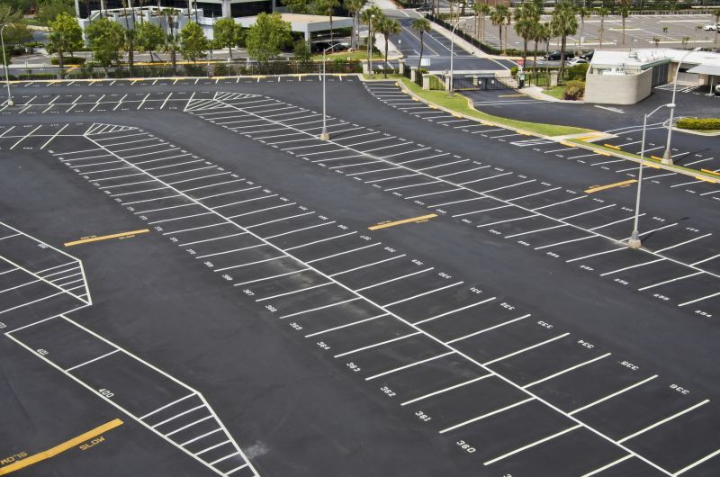 Refurbished Parking Lot