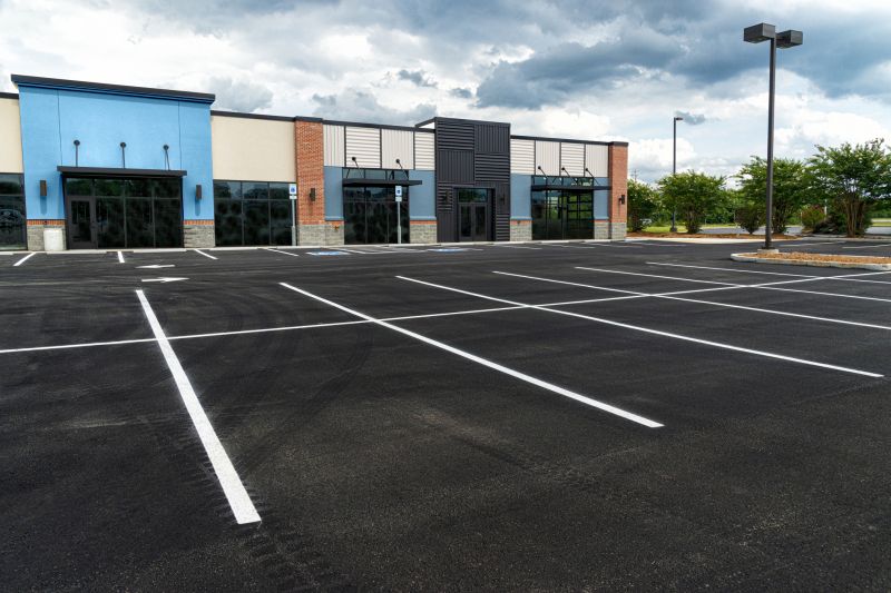 Parking Lot Blacktopping detail