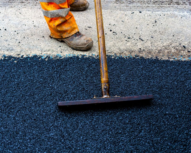 Residential Asphalt Paving detail