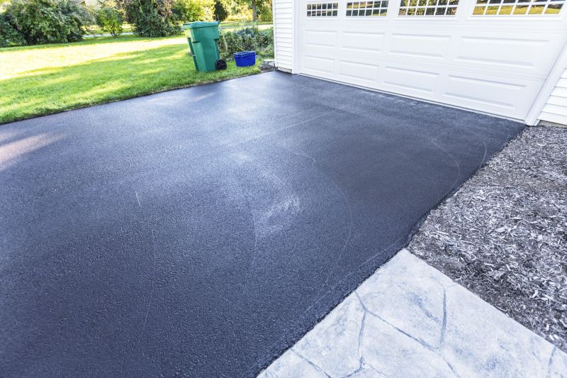 Black Asphalt Driveway